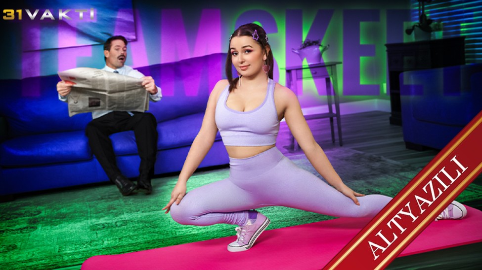 Liseli Kızım Yoga Yaparken Taytı Yırtıldı